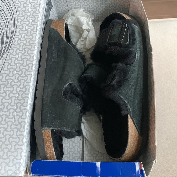 BIRKENSTOCK Arizona Shearling Suede Leather - Picture 5 of 12